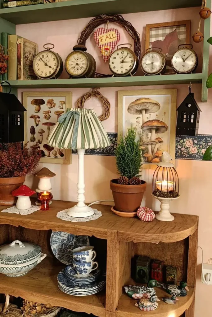 Paleta de cores vintage tons terrosos