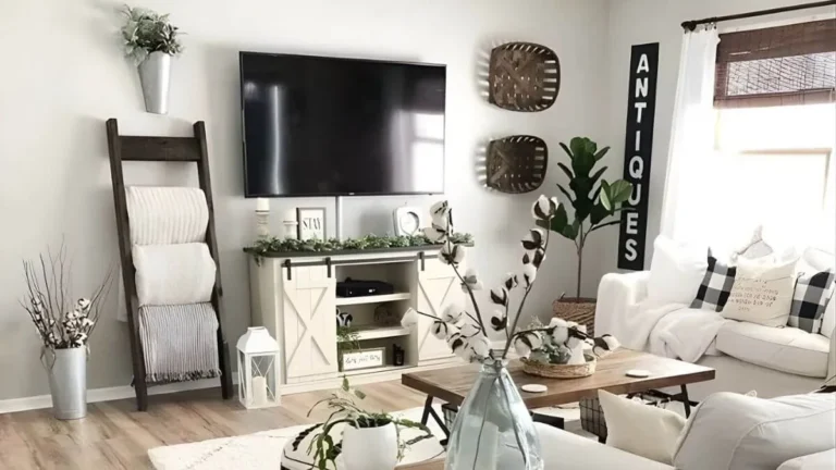 Decoração farmhouse em apartamentos pequenos