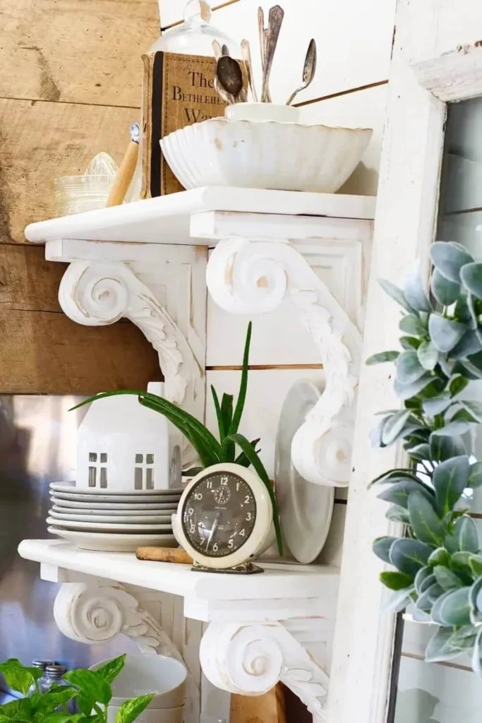 Cores suaves decor casa vintage