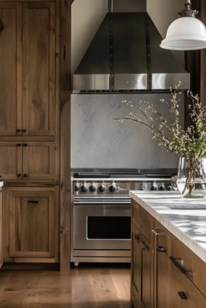 Cozinha madeira rustica design contemporâneo