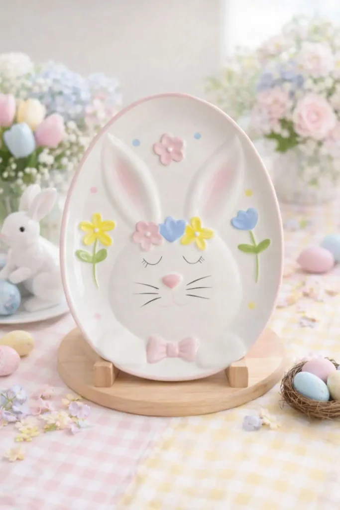 Linda cerâmica de pascoa