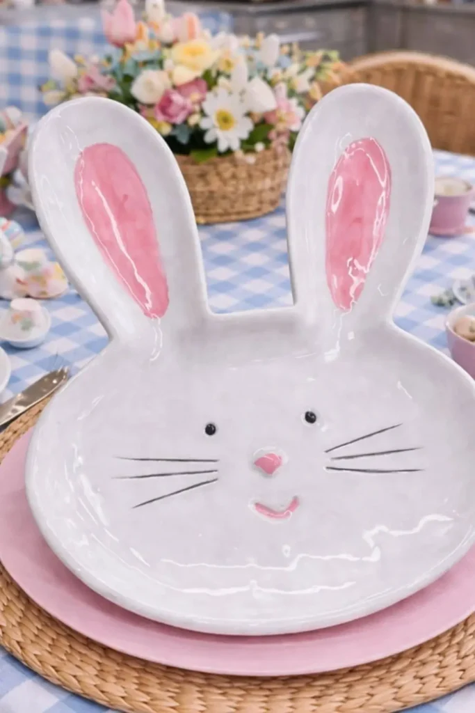 Louças pascoa cottagecore