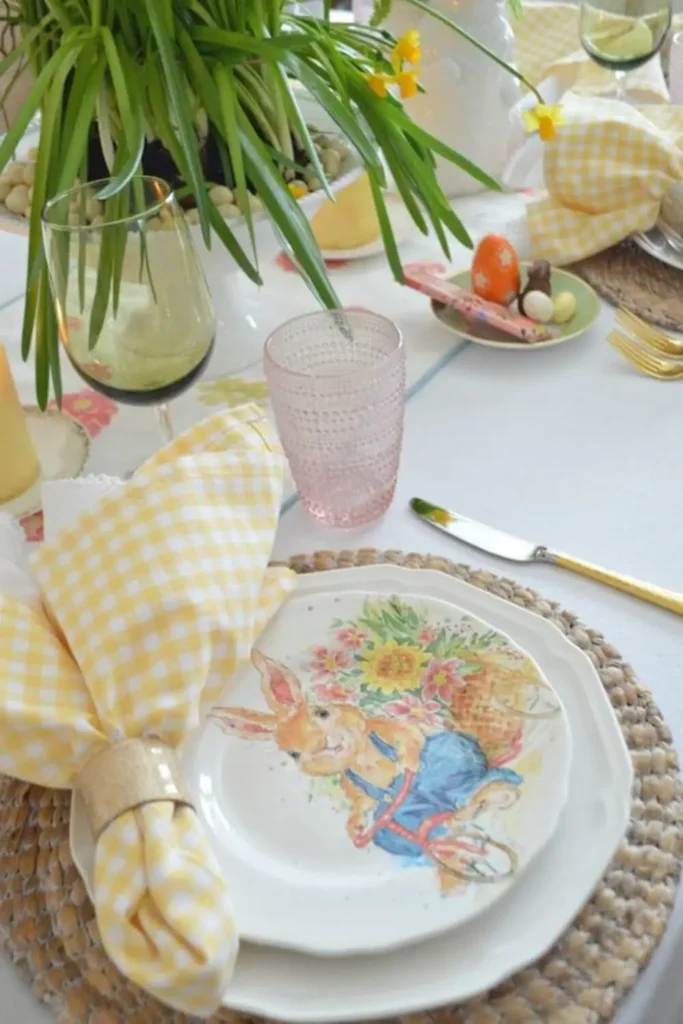 Louças pascoa farmhouse francês cottagecore