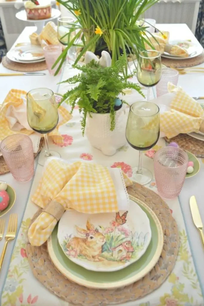 Paleta cores pascoa farmhouse francês