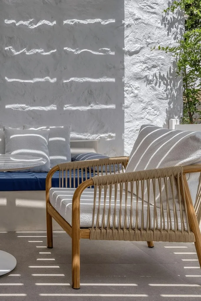 Detalhes de azul na decor